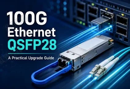 QSFP28收发器和100G以太网:网络工程师需要了解的事项